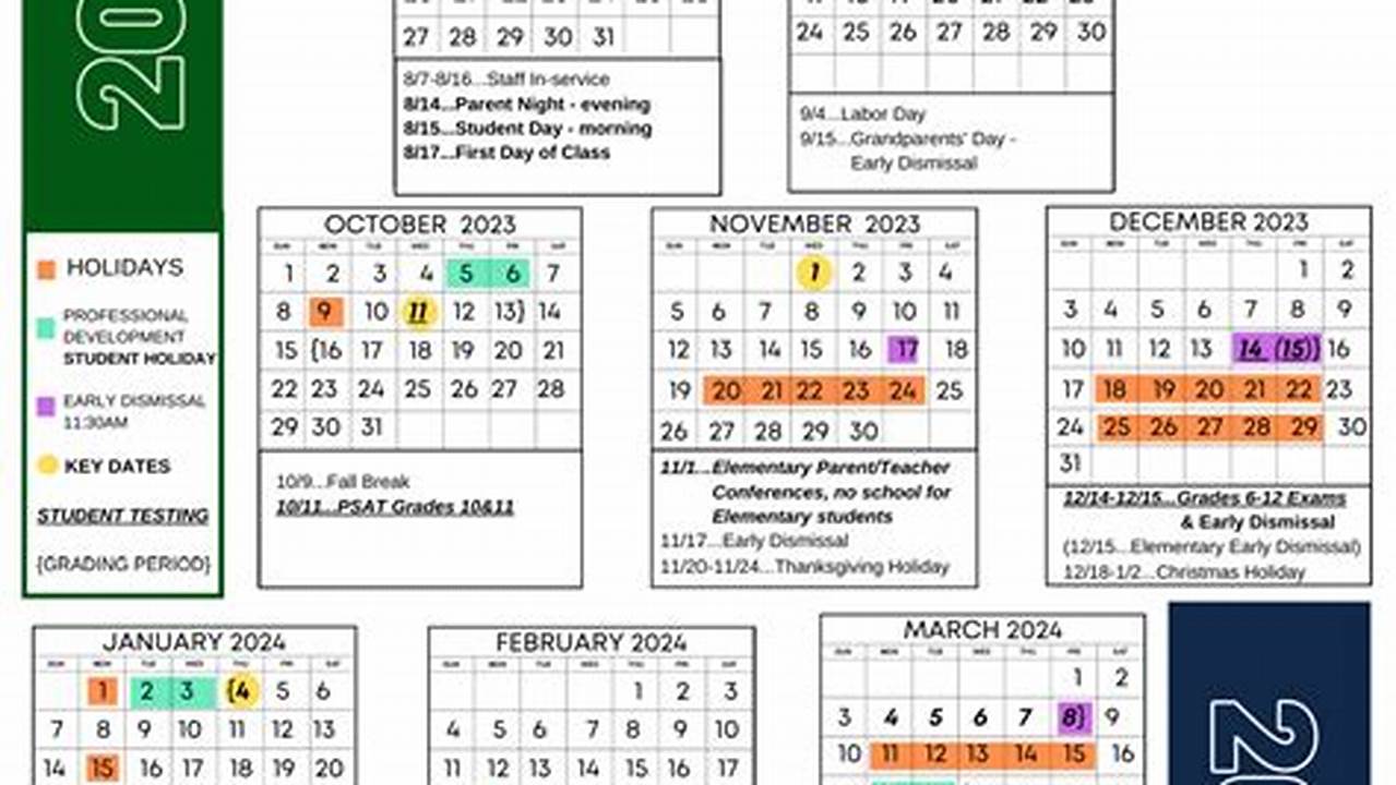 Trinity Academy Calendar