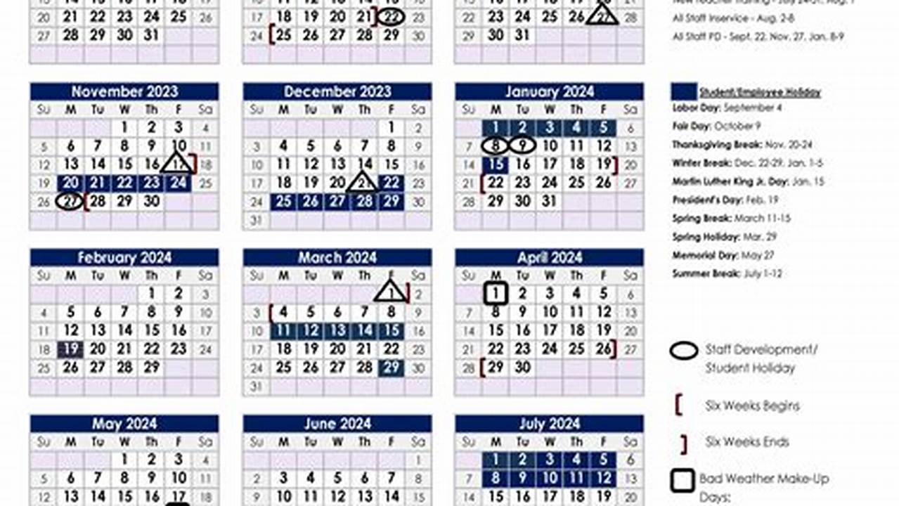 Trinity Calendar 2025