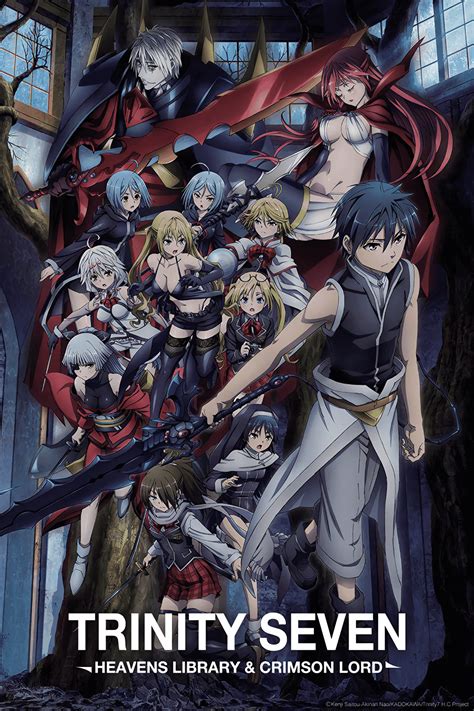 Trinity Seven: Heavens Library & Crimson Lord Review and Release Date