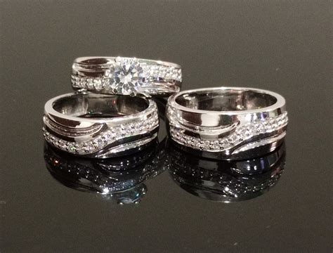 Find Your Perfect Trio Wedding Ring Set for the Ultimate Symbol of Love