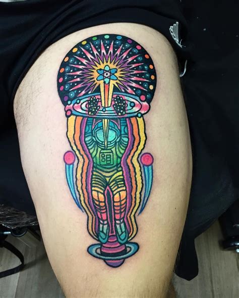 50 Trippy Psychedelic Tattoos