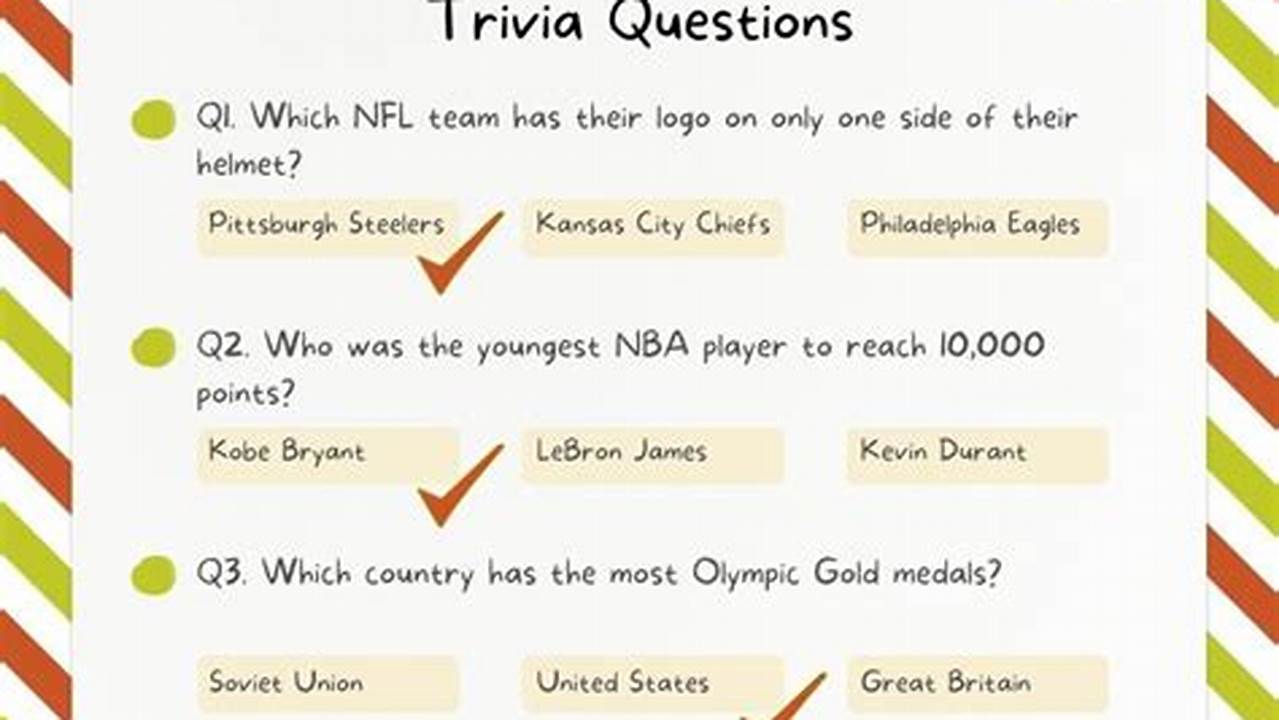 Trivia Questions And Answers About 2024