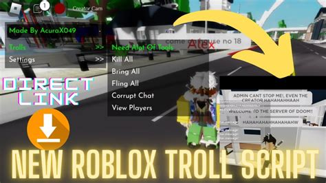 Troll script for ROBLOX - Pastebin.com