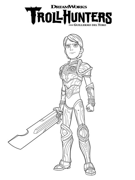 Trollhunters Coloring Pages For Kids