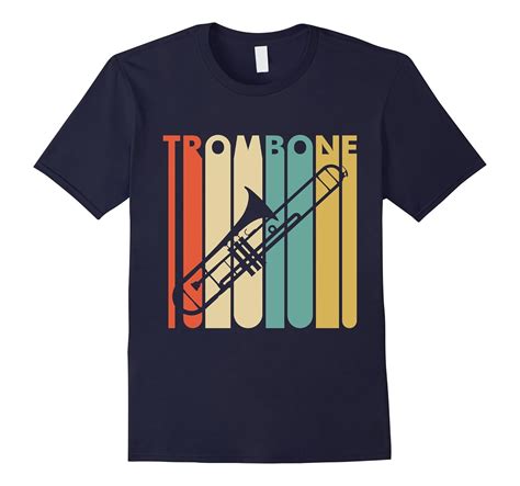 Strike a Note with Our Classic Trombone T-Shirt Design