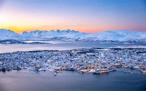 Tromso Winter Landscape