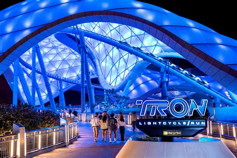 Tron Cycle Ride Disney World
