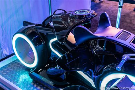 Tron Lightcycle Run Ride Vehicle
