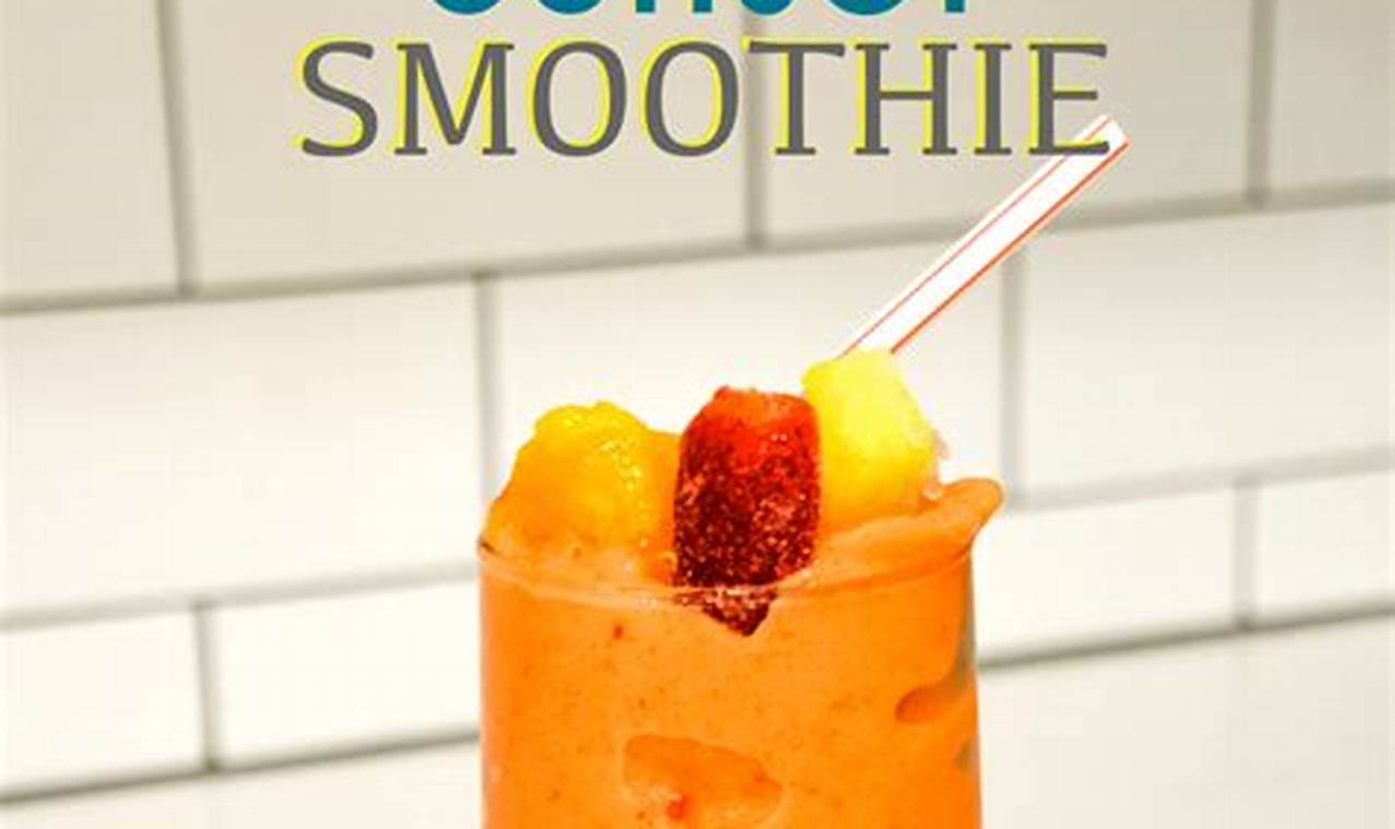 Tropical Smoothie Recipes Copycat