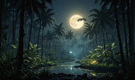 Tropical Forest Night