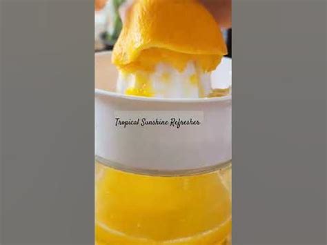 Tropical Sunshine Refresher