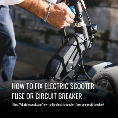 Electric Scooter Short Circuit Repair