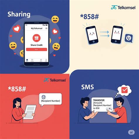 Ilustrasi mengatasi masalah saat bagi pulsa Telkomsel