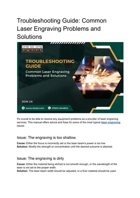 Troubleshooting