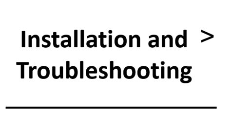 Troubleshooting Common Installation Issues