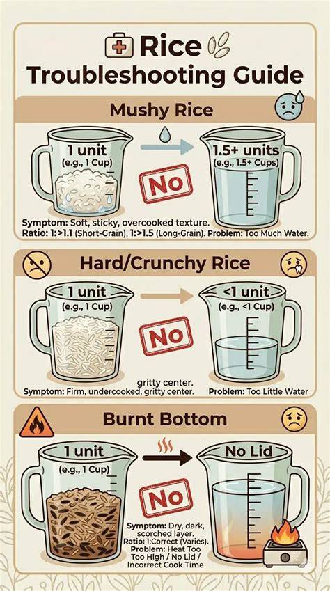 Troubleshooting Common Rice Cooking Issues