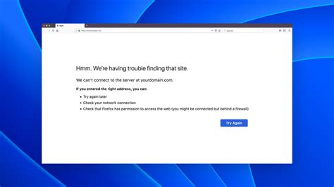 Troubleshooting Firefox Errors