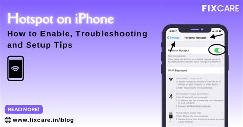 Troubleshooting Masalah Hotspot iPhone