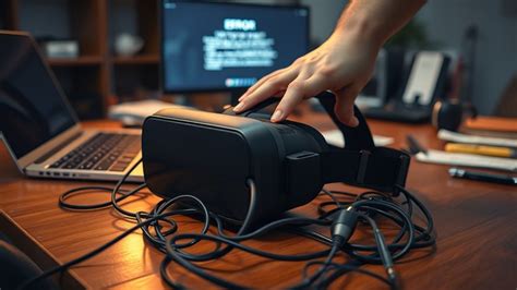 Troubleshooting VR headset