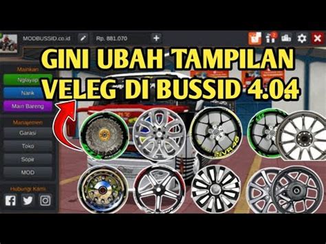 Solusi untuk masalah umum saat mengganti velg bus di BUSSID
