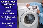 Troubleshooting Washer Problems