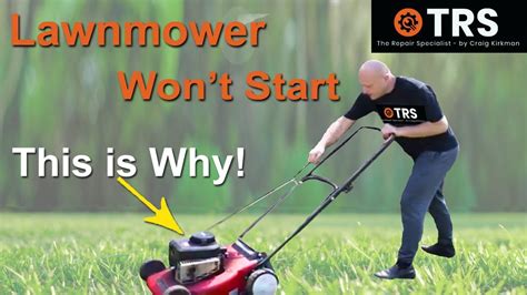 Troubleshooting a Lawn Mower