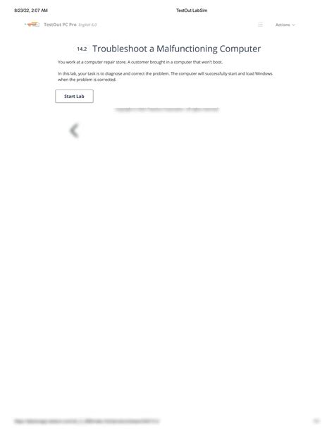 Troubleshooting a Malfunctioning Computer in Lubbock