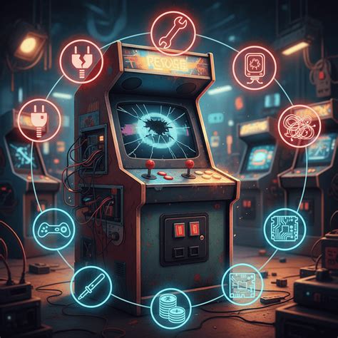 Troubleshooting arcade games