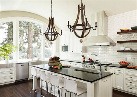 Revamp Your Kitchen with a Luxurious Trough Sink Island: The Perfect Blend of Function and Style!