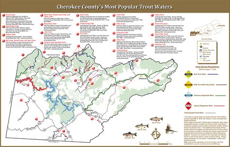 Trout Fishing Nc Map