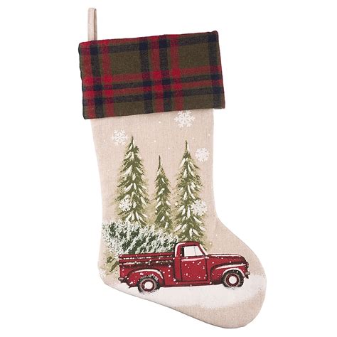 Truck Christmas Stocking