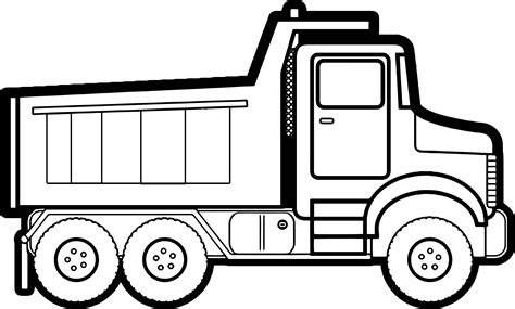 Trucks Coloring Page