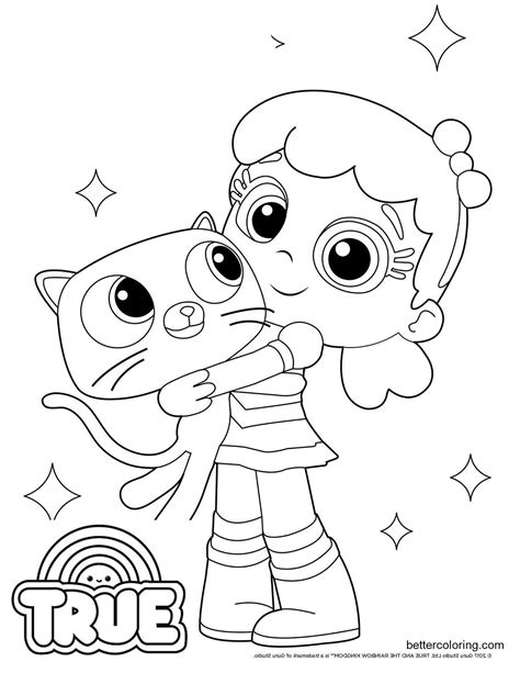 True Coloring Pages