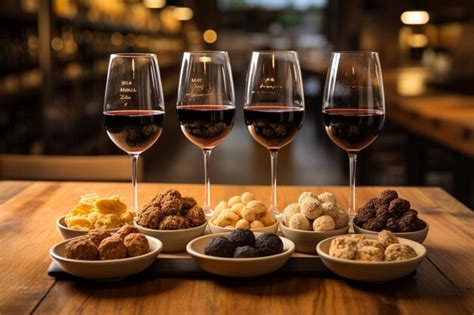 Truffle dishes tasting