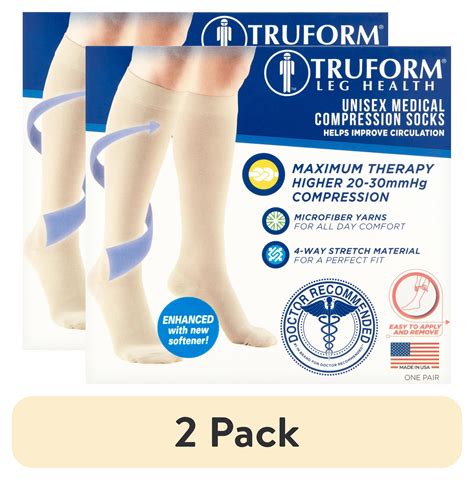 Truform Compression Stockings 20 30