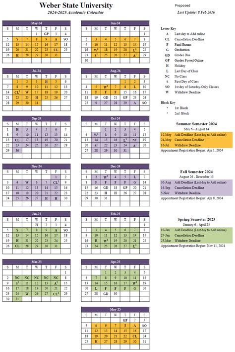 Truman Academic Calendar