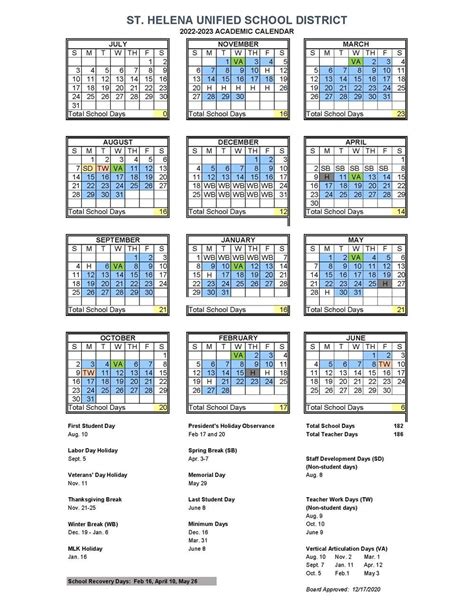 Truman State Academic Calendar