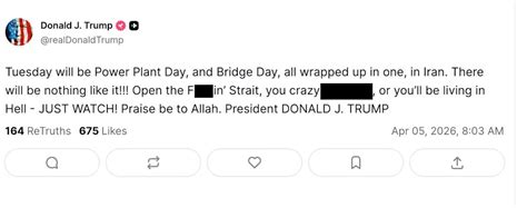 Trump Easter Rant