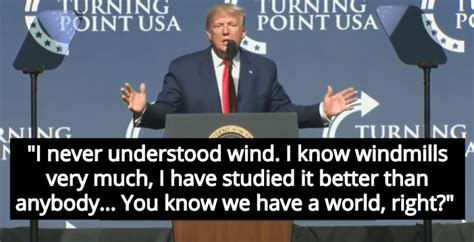 Trump Windmill Quotes