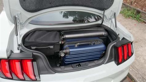 Trunk Space In Ford Mustang Convertible