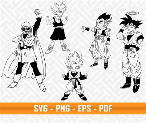 Unleash Your Power with the Legendary Trunks from Dragon Ball Z - Exclusive SVG Design for Fans!