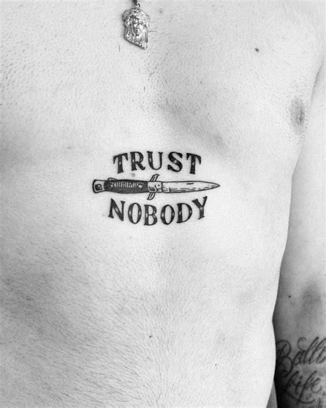 Trust Nobody Tattoo