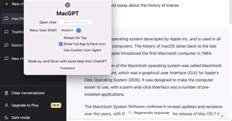 Try MacGPT on your macOS Device Now!