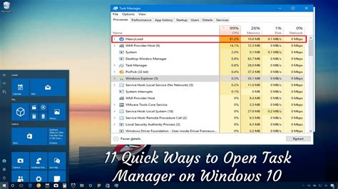 Try Other Ways to Open Task Manager