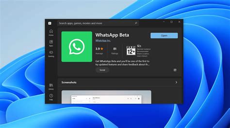 Try WhatsApp Beta App Based on UWP on Your Windows PC