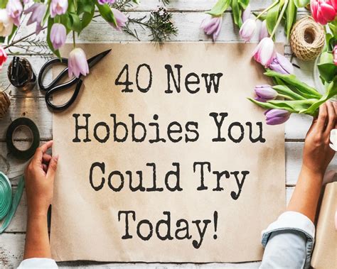 Try a New Hobby