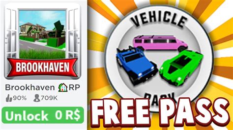 Trying Brookhaven *FREE* Vehicle Game Pass Hack! Roblox 