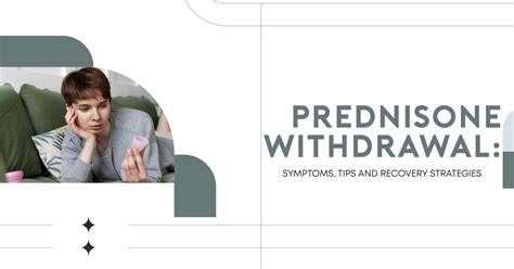 Trying prednisone could help symptoms effectively