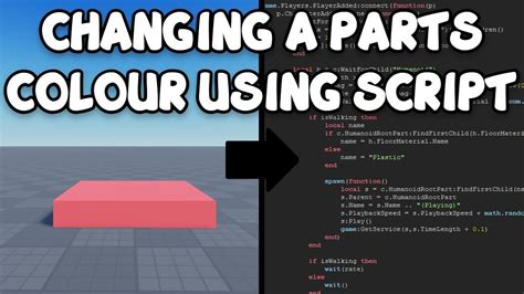 Trying to make a script to change the size and shape of parts 