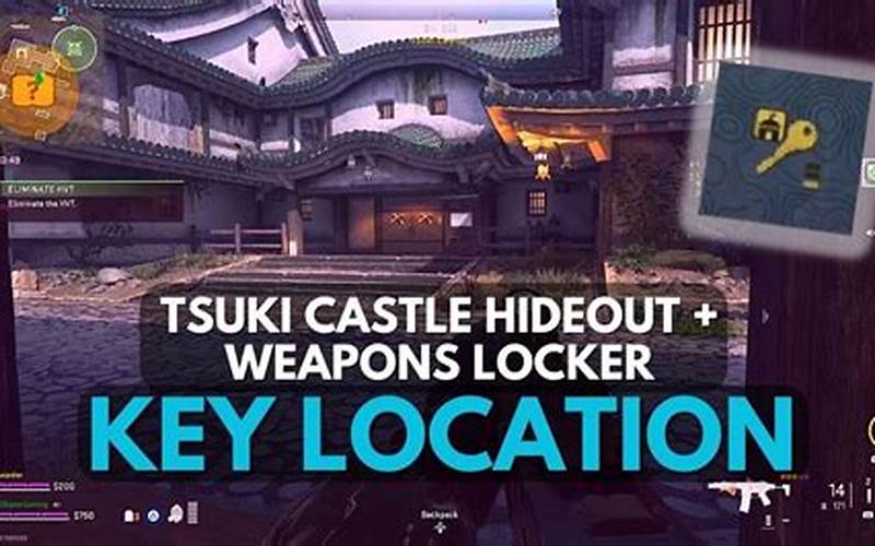 Tsuki Castle Hideout Key Use